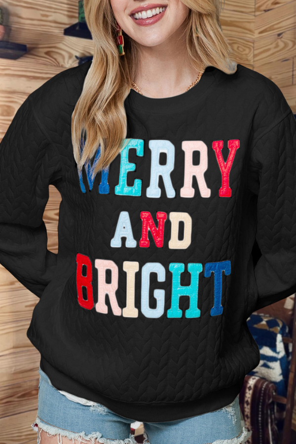 Merry And Bright Sweatshirt