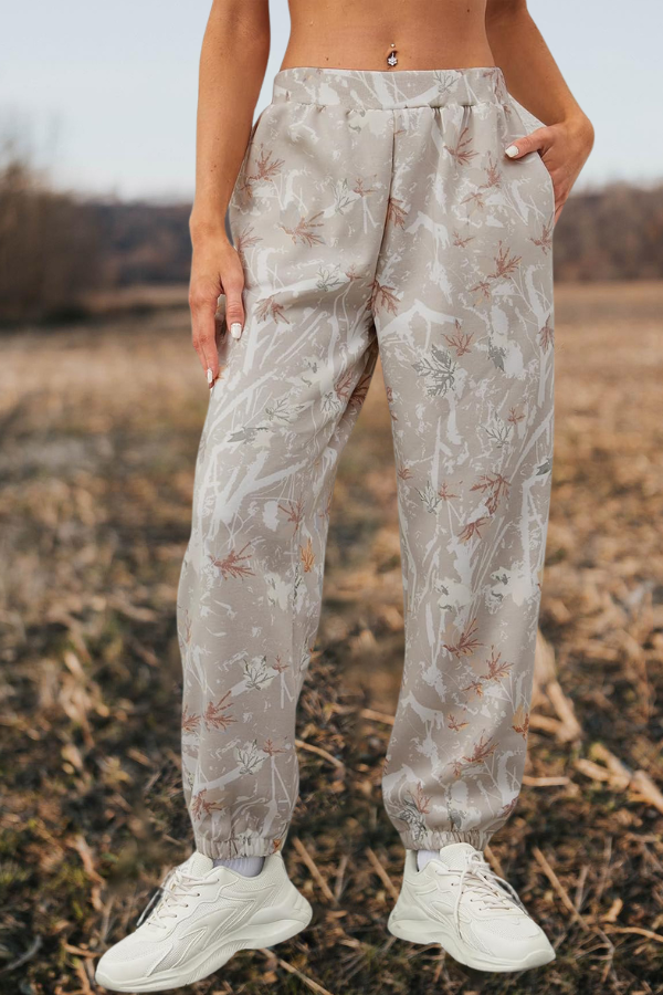 Camo High Waisted Baggy Pants