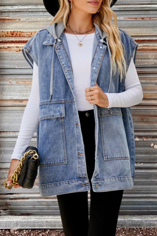 Land Of Liberty Flag Denim Jacket