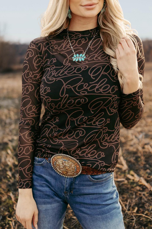 Rodeo Graphic Top