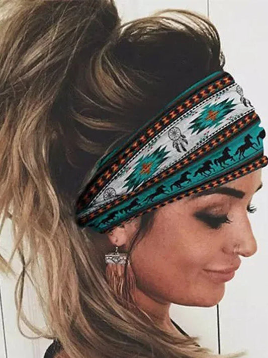 Geometric Western Headband
