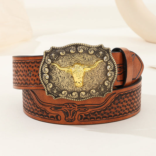 Vintage Cowboy Leather Belts